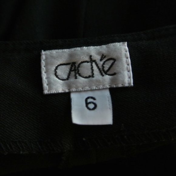 Cache Dress Pants Mid rise waist Flare‎ Vintage 6 - Picture 12 of 15